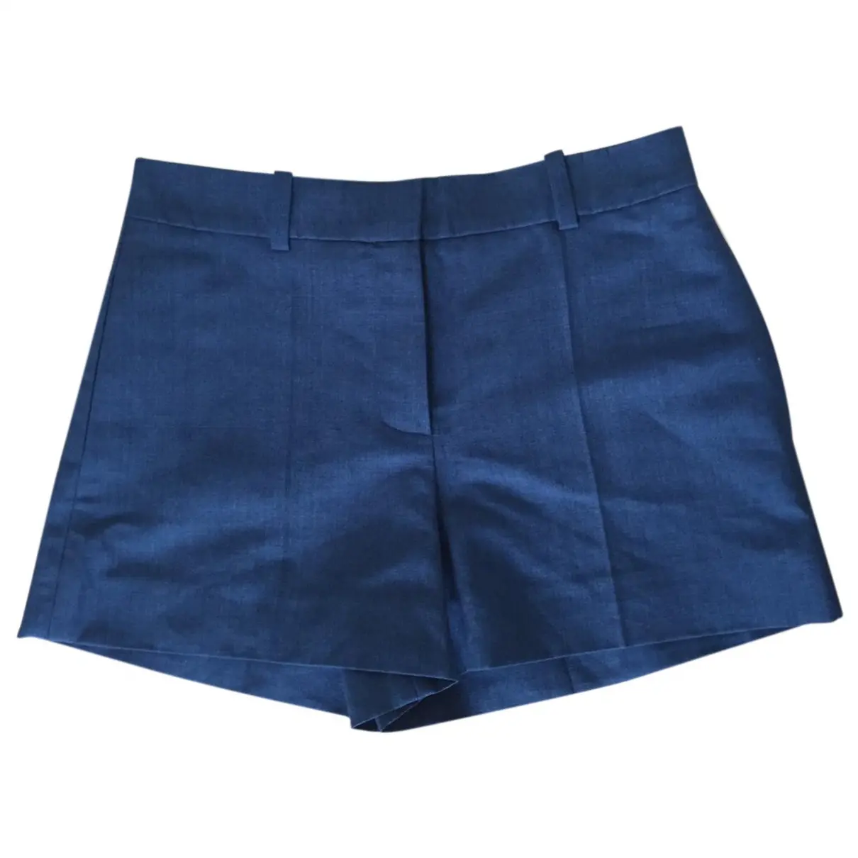 Blue Cotton Shorts Louis Vuitton