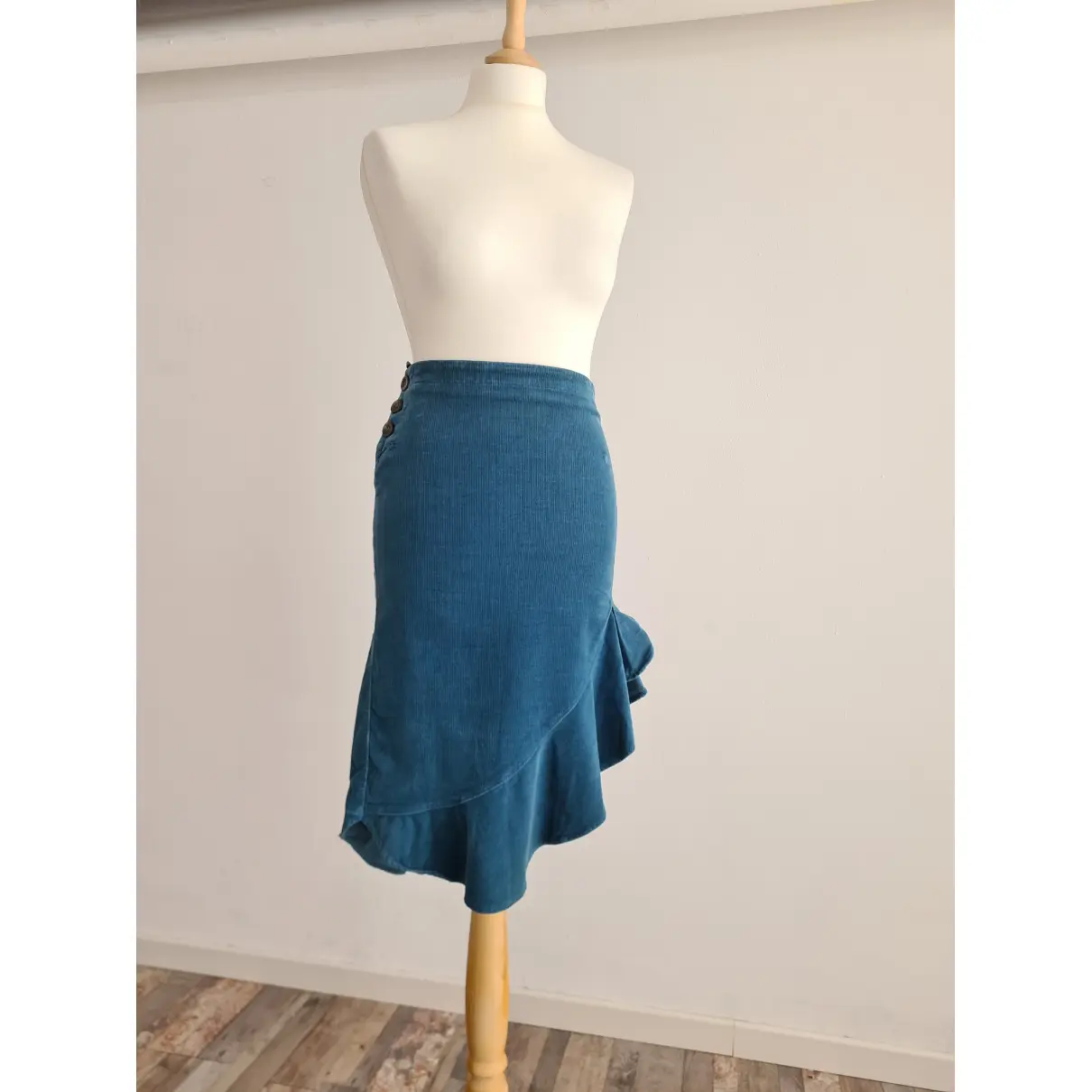 Mid-length skirt SISLEY - Vintage