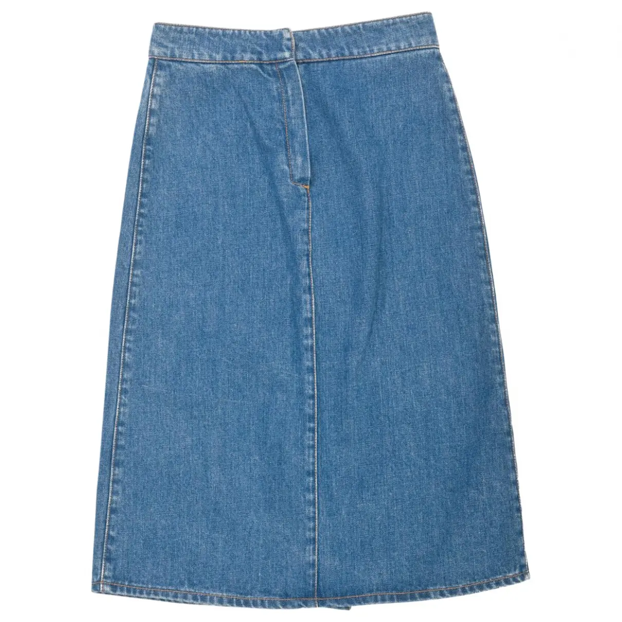 Blue Cotton Skirt Stella McCartney