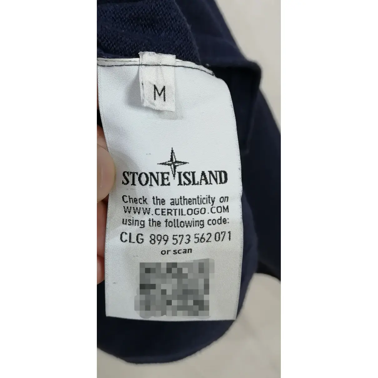 Blue Cotton Knitwear & Sweatshirt Stone Island