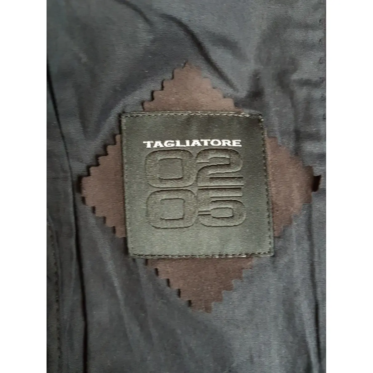 Buy Tagliatore Blue Cotton Jacket online