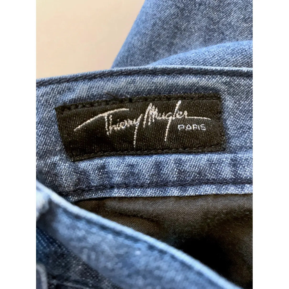 Straight jeans Thierry Mugler - Vintage