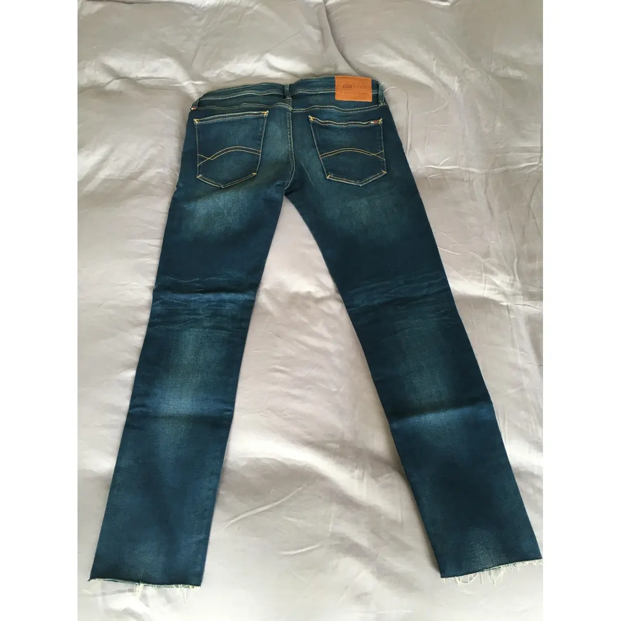 Buy Tommy Hilfiger Blue Cotton Jeans online