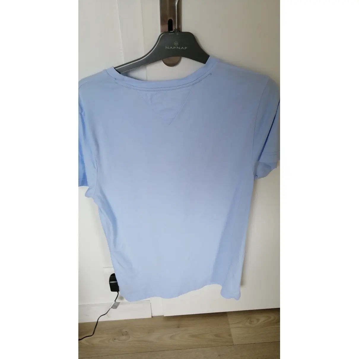 Buy Tommy Hilfiger Blue Cotton T-shirt online