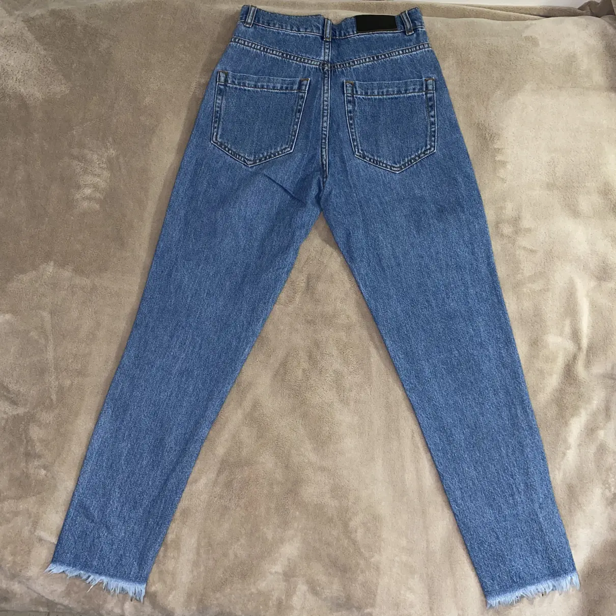 Buy Whistles Blue Cotton Jeans online