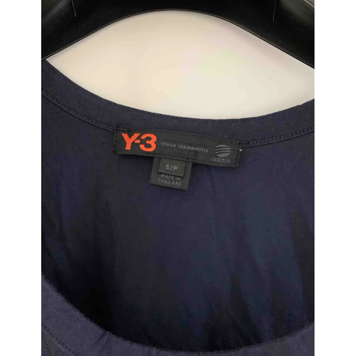 Y-3 Blue Cotton T-shirt for sale