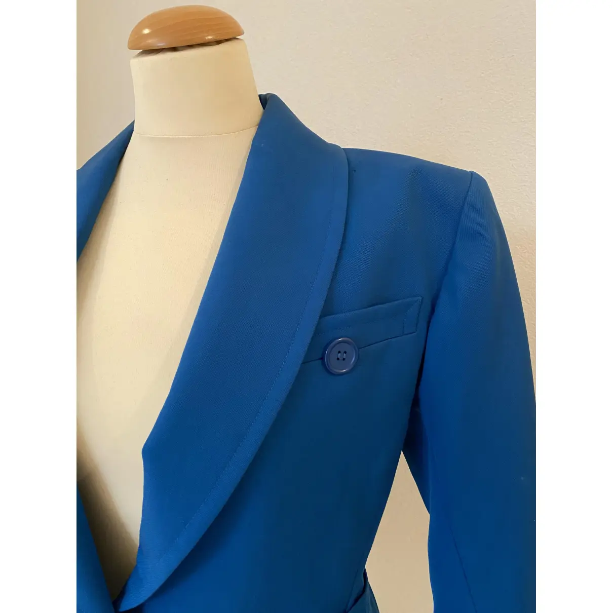 Blue Cotton Jacket Yves Saint Laurent - Vintage