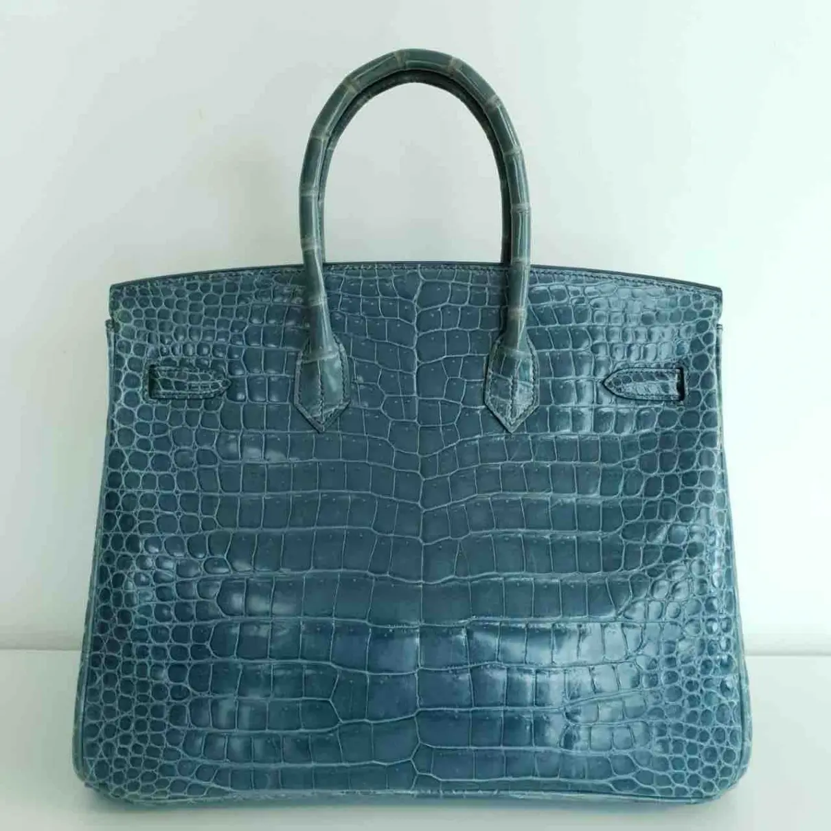 Hermès Birkin 35 crocodile handbag for sale
