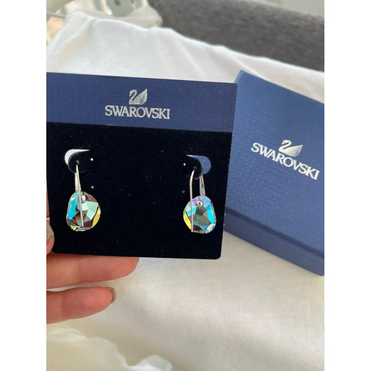 Crystal earrings Swarovski