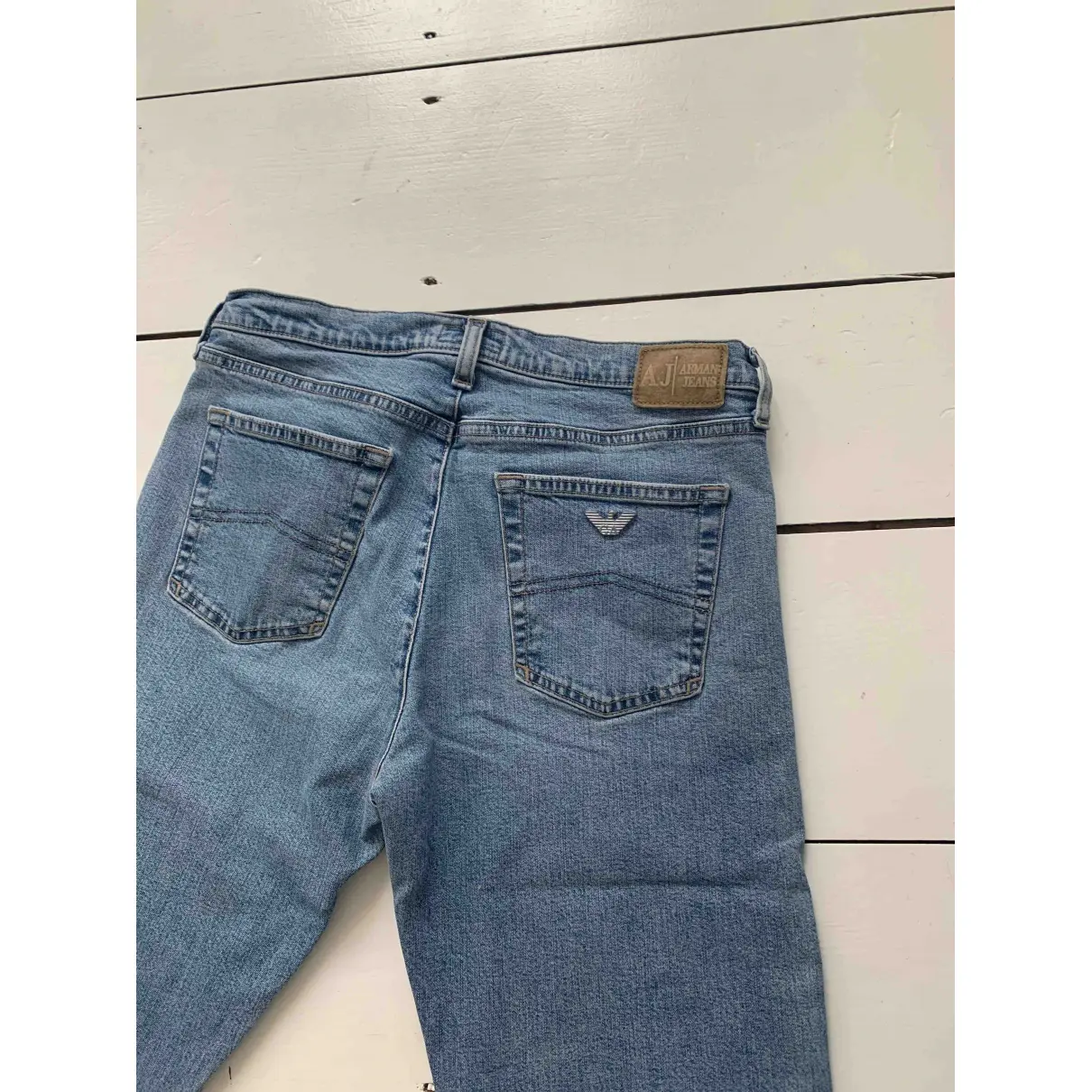 Straight pants Armani Jeans - Vintage
