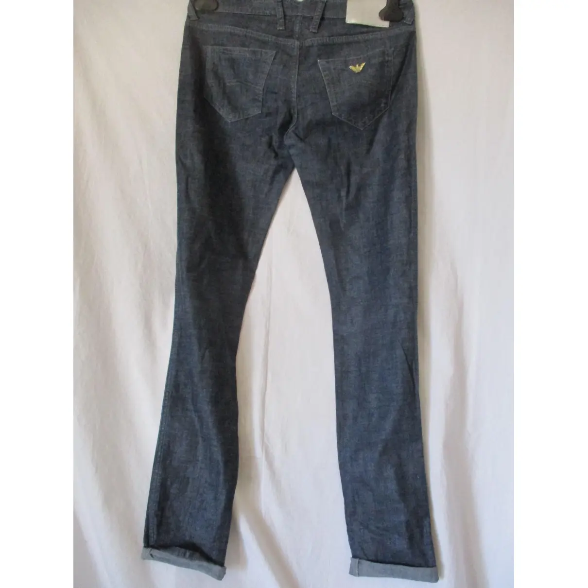 Buy Armani Jeans Blue Denim - Jeans Trousers online