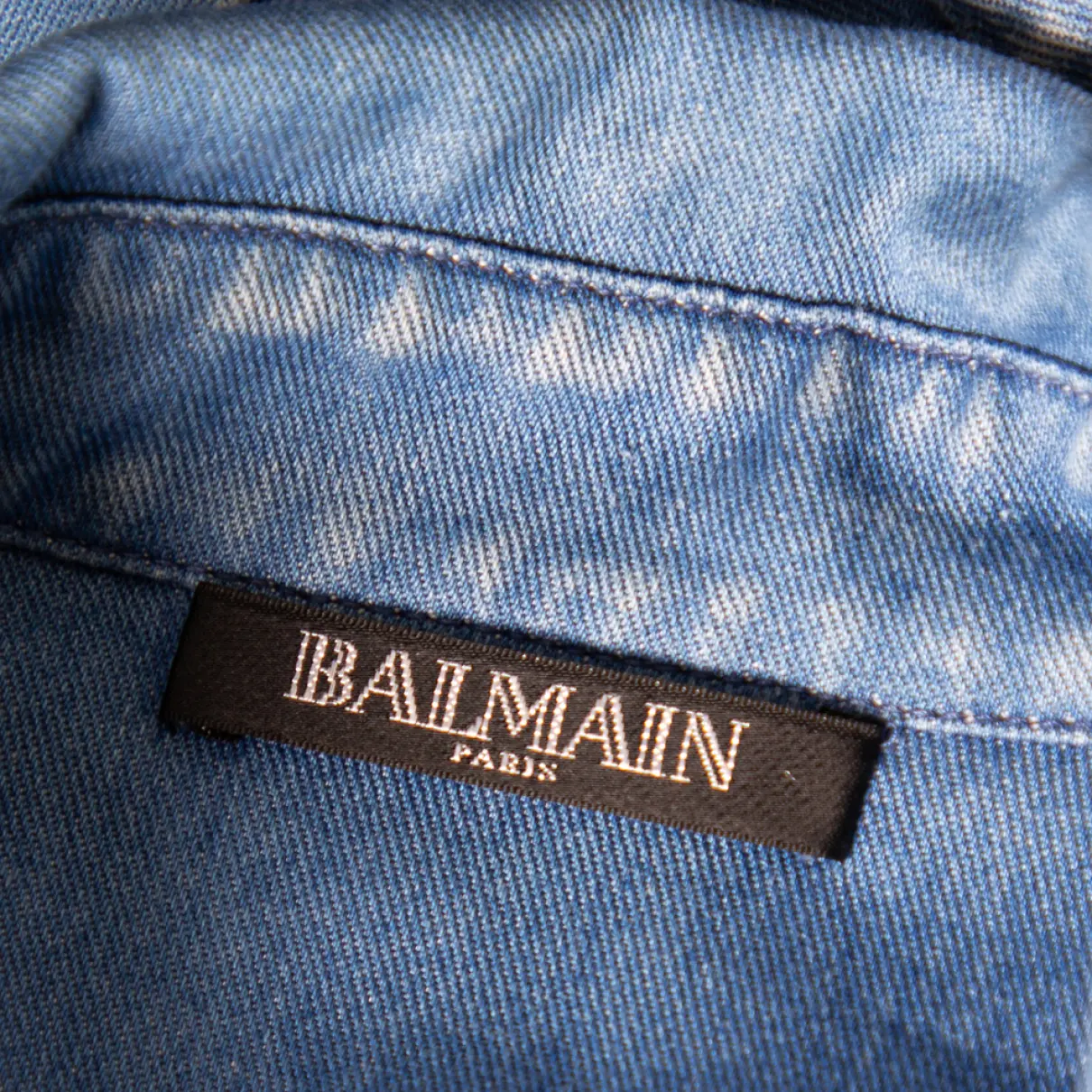 Blue Denim - Jeans Top Balmain