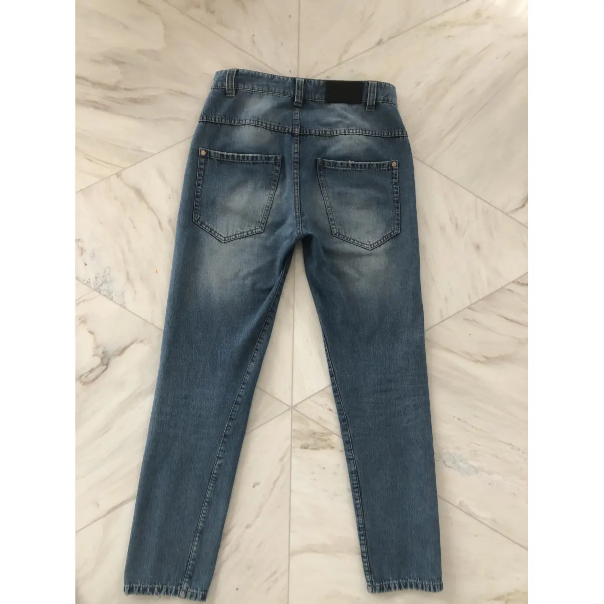 Buy Brunello Cucinelli Blue Denim - Jeans Jeans online