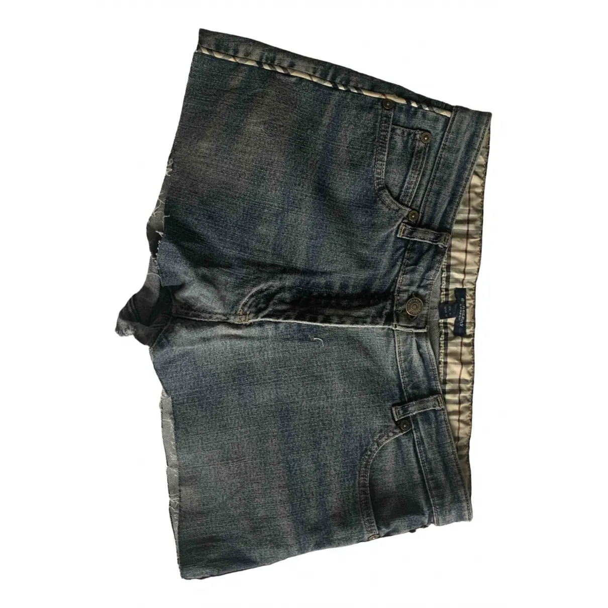 Blue Denim - Jeans Shorts Burberry