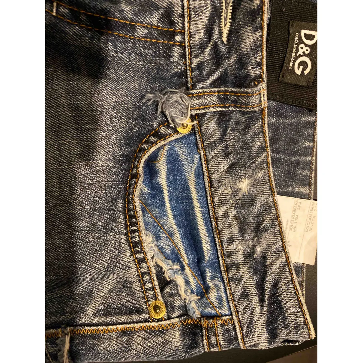 Blue Denim - Jeans Shorts D&G