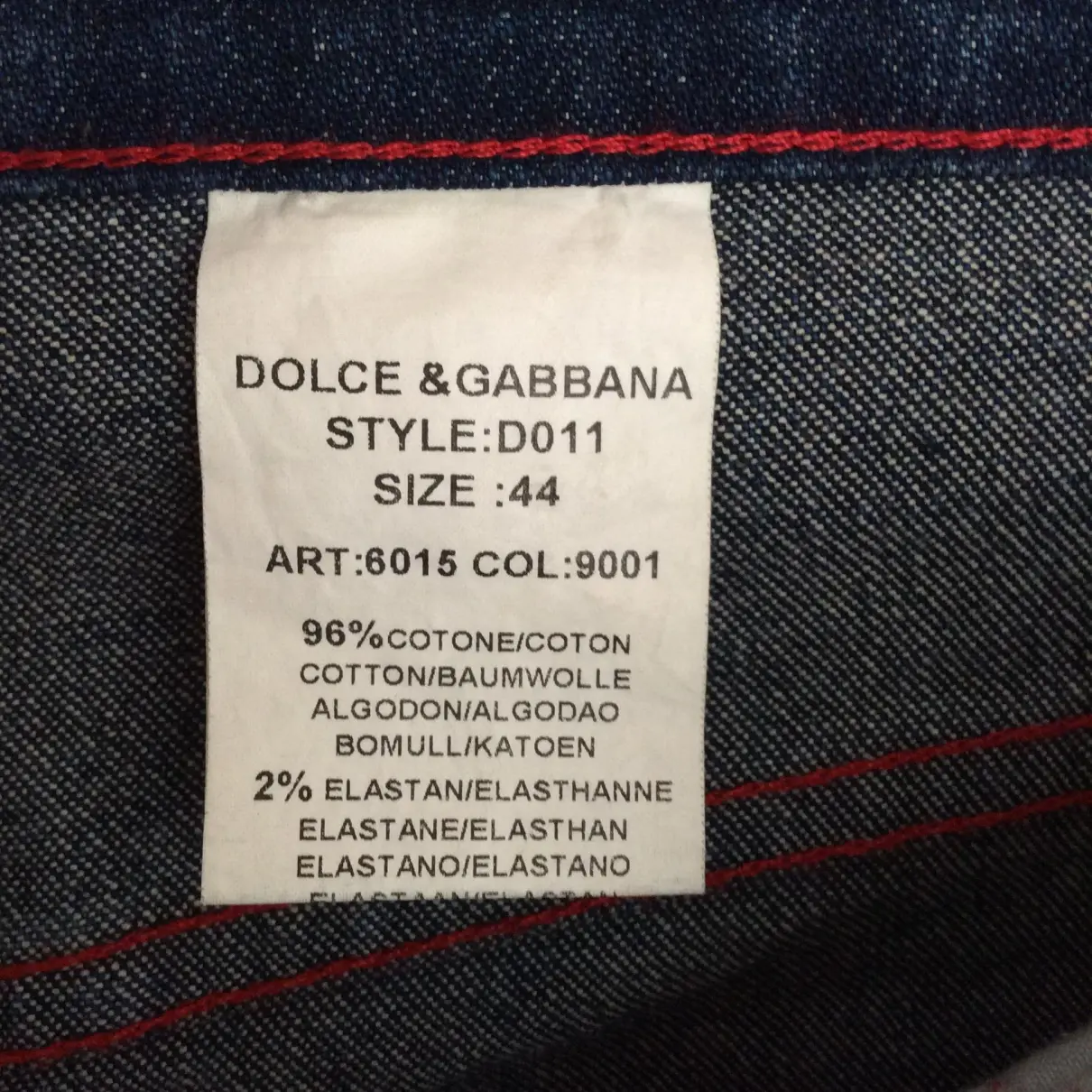 Straight jeans Dolce & Gabbana - Vintage