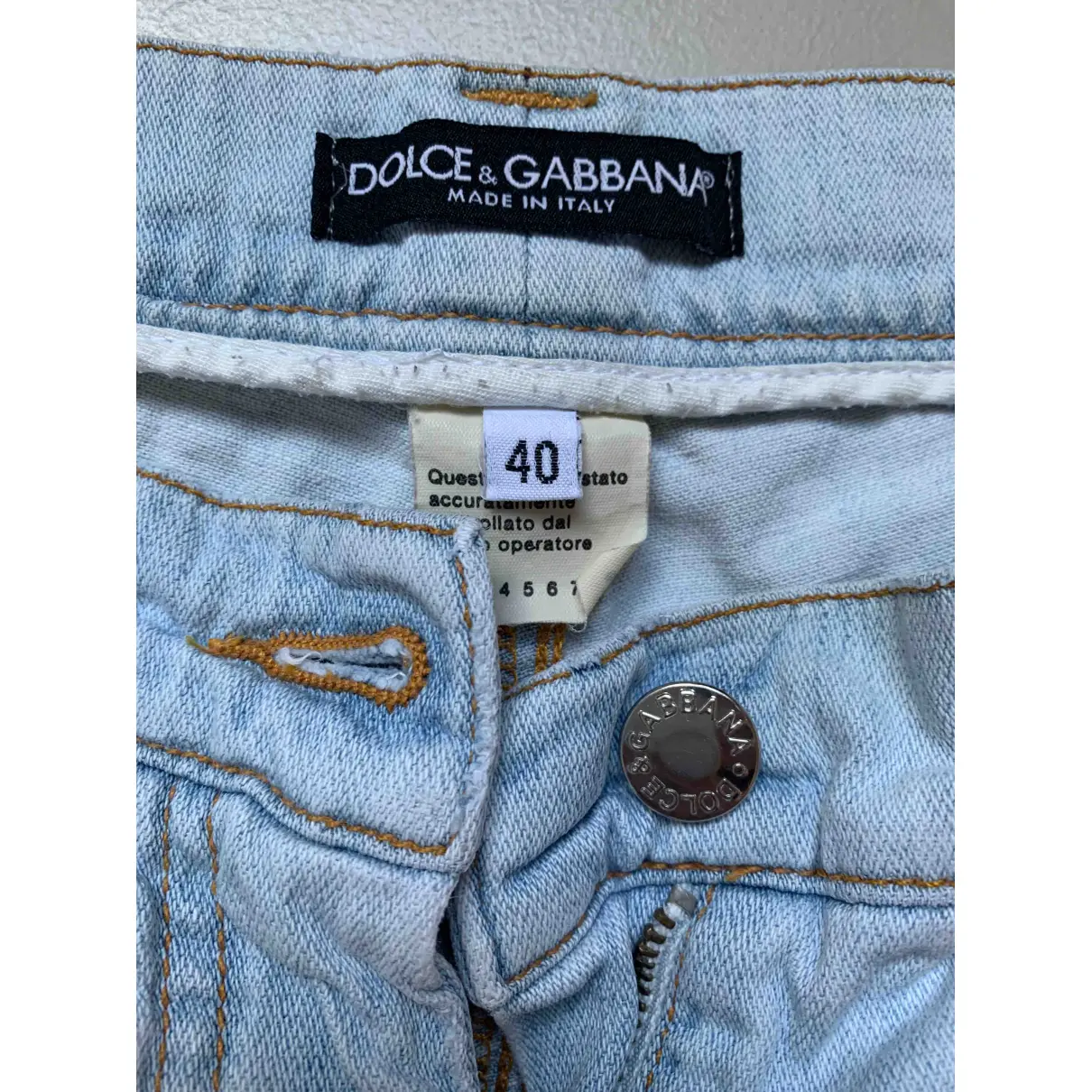Luxury Dolce & Gabbana Trousers Women - Vintage