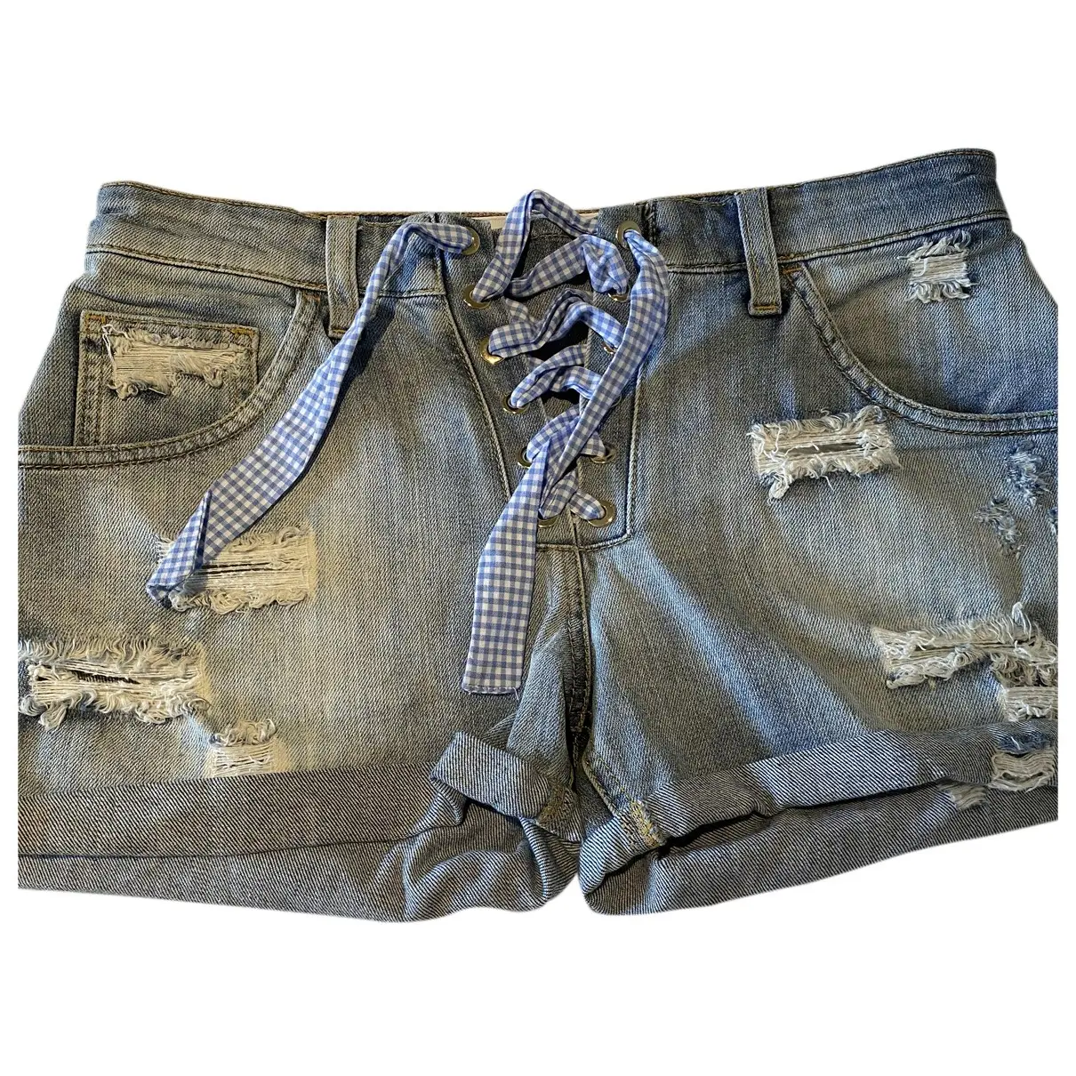 Blue Denim - Jeans Shorts Elisabetta Franchi