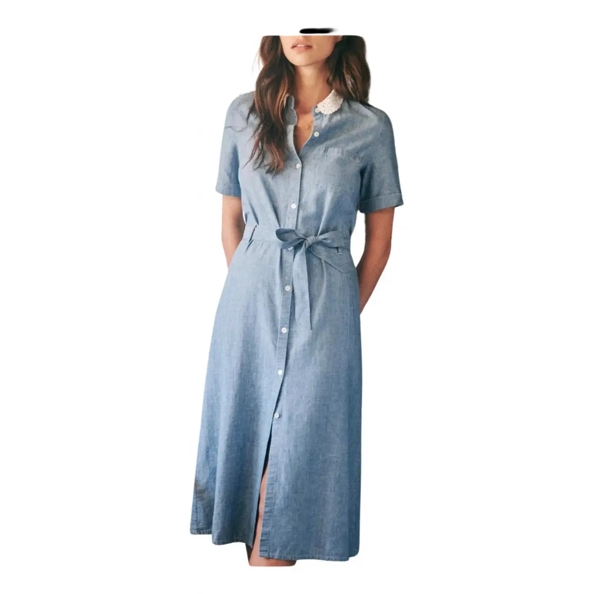 Buy Sézane Fall Winter 2019 mid-length dress online