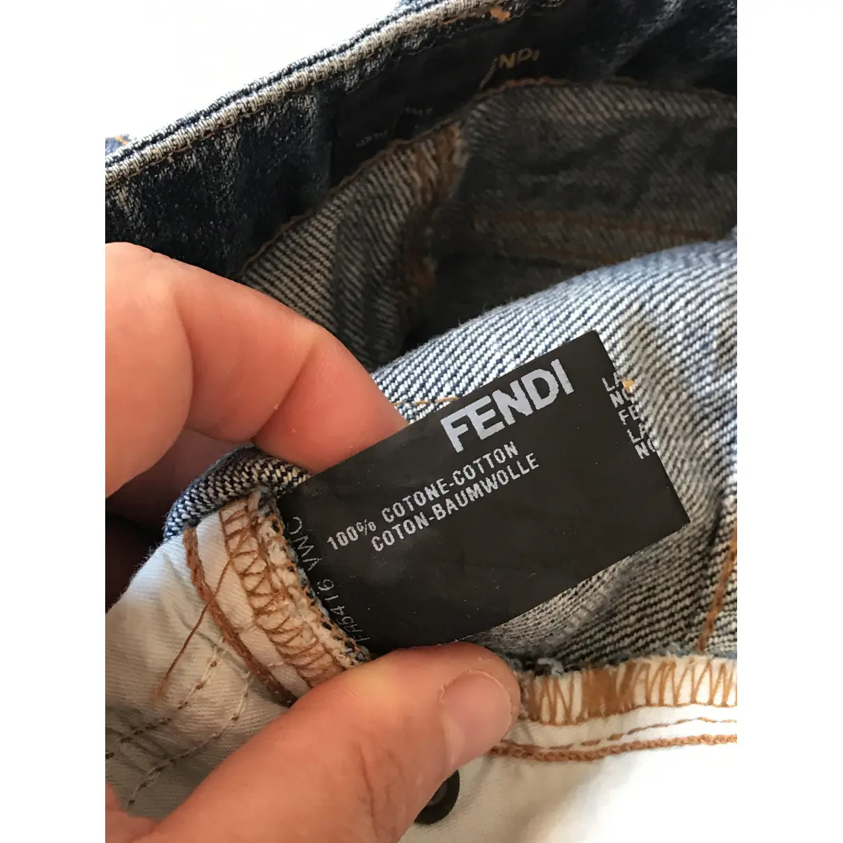Straight jeans Fendi