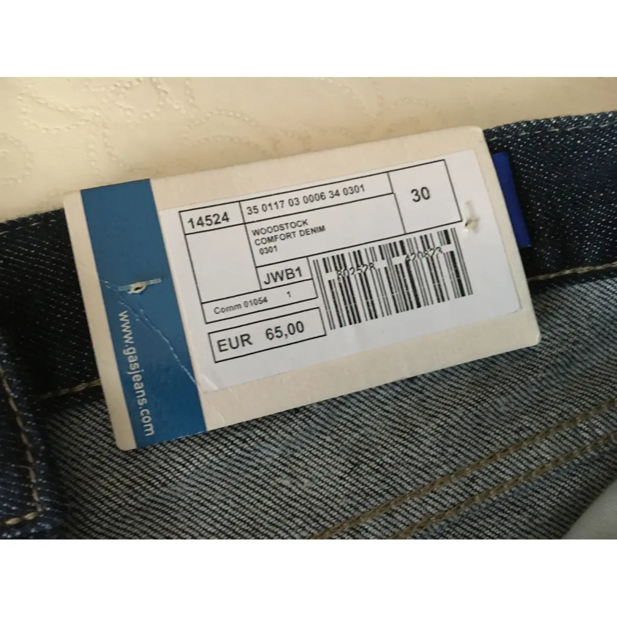 Gas Blue Denim - Jeans Shorts for sale