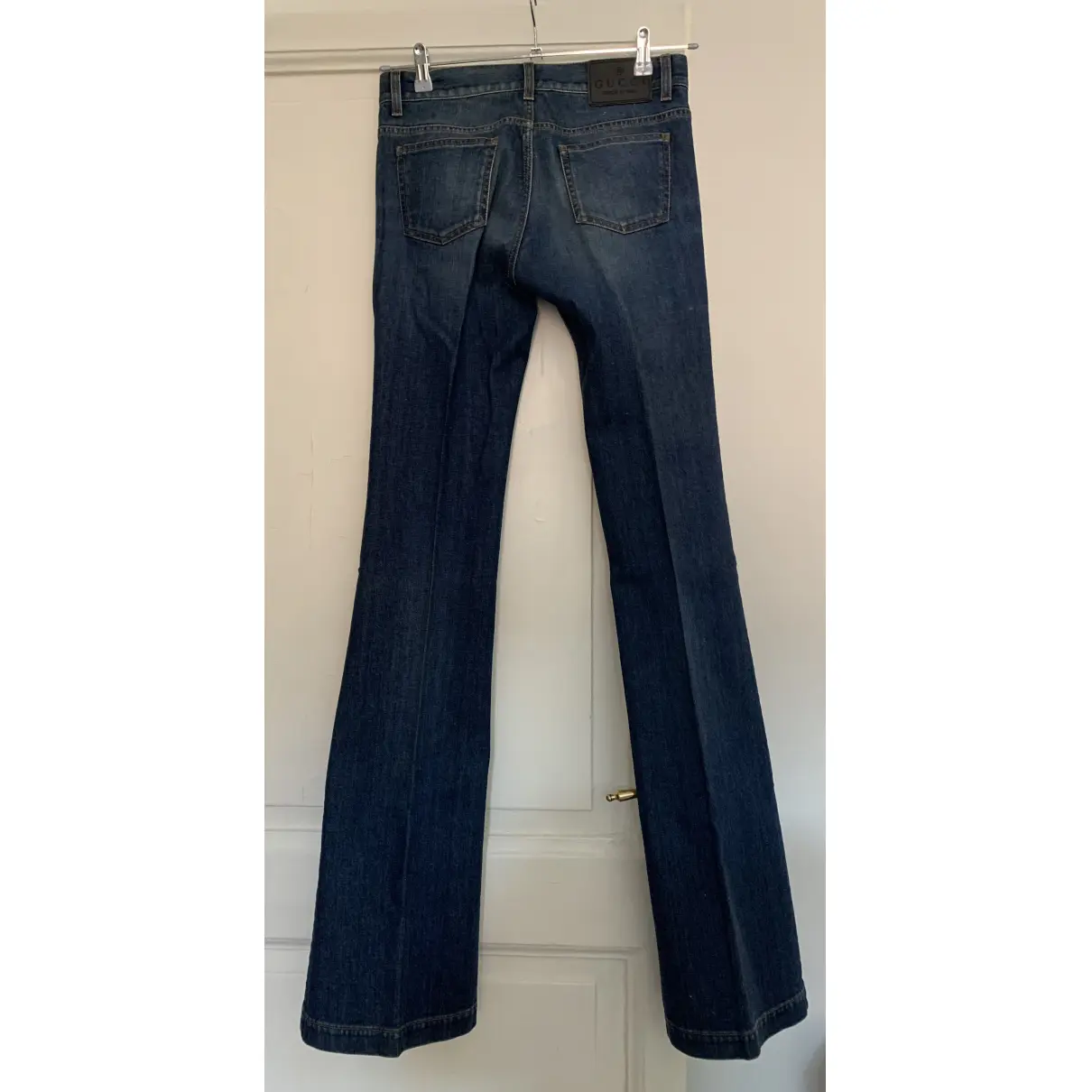 Buy Gucci Blue Denim - Jeans Jeans online