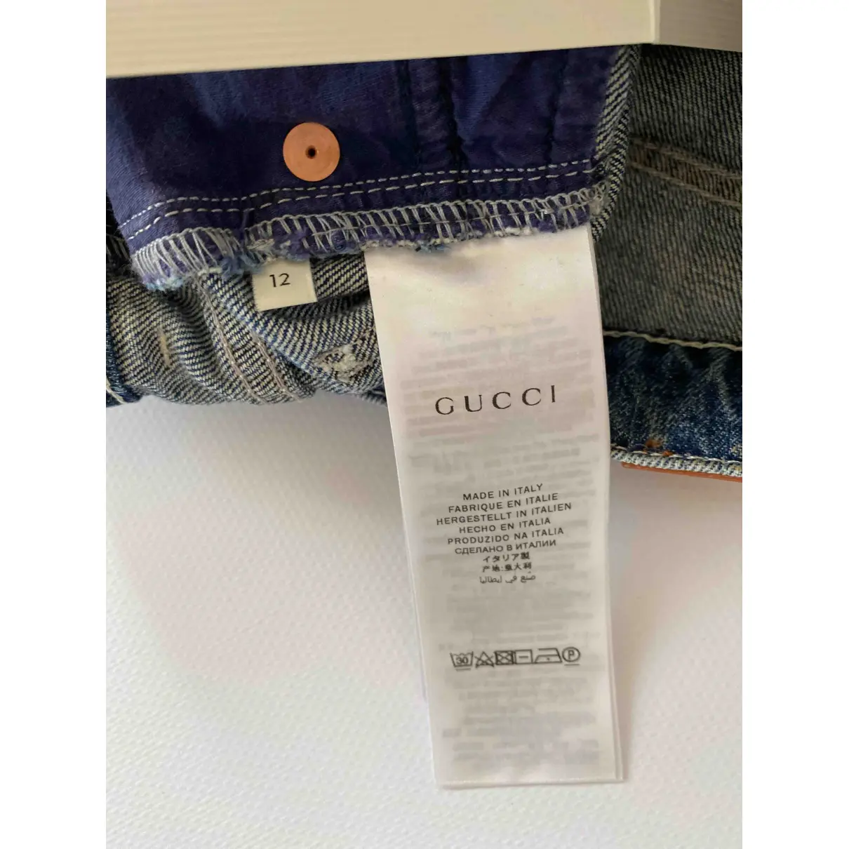 Blue Denim - Jeans Trousers Gucci