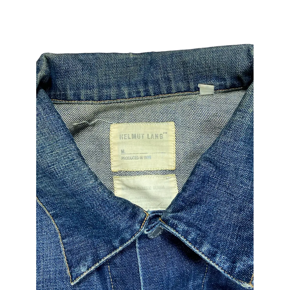 Vest Helmut Lang Blue size L International in Denim - Jeans - 36888988