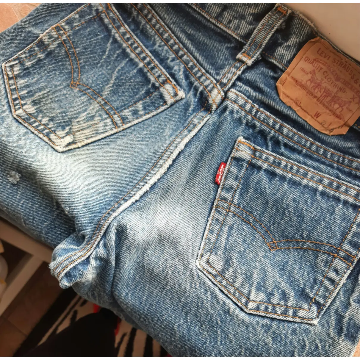 Buy Levi's Blue Denim - Jeans Trousers online
