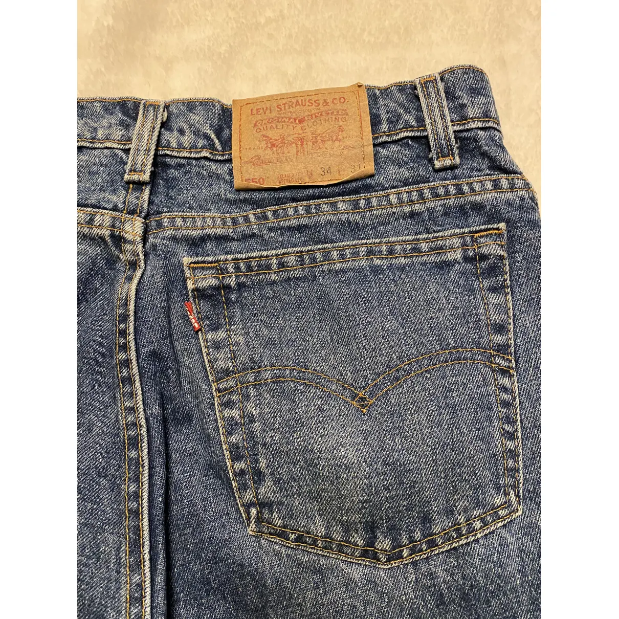 Blue Denim - Jeans Jeans Levi's Vintage Clothing - Vintage