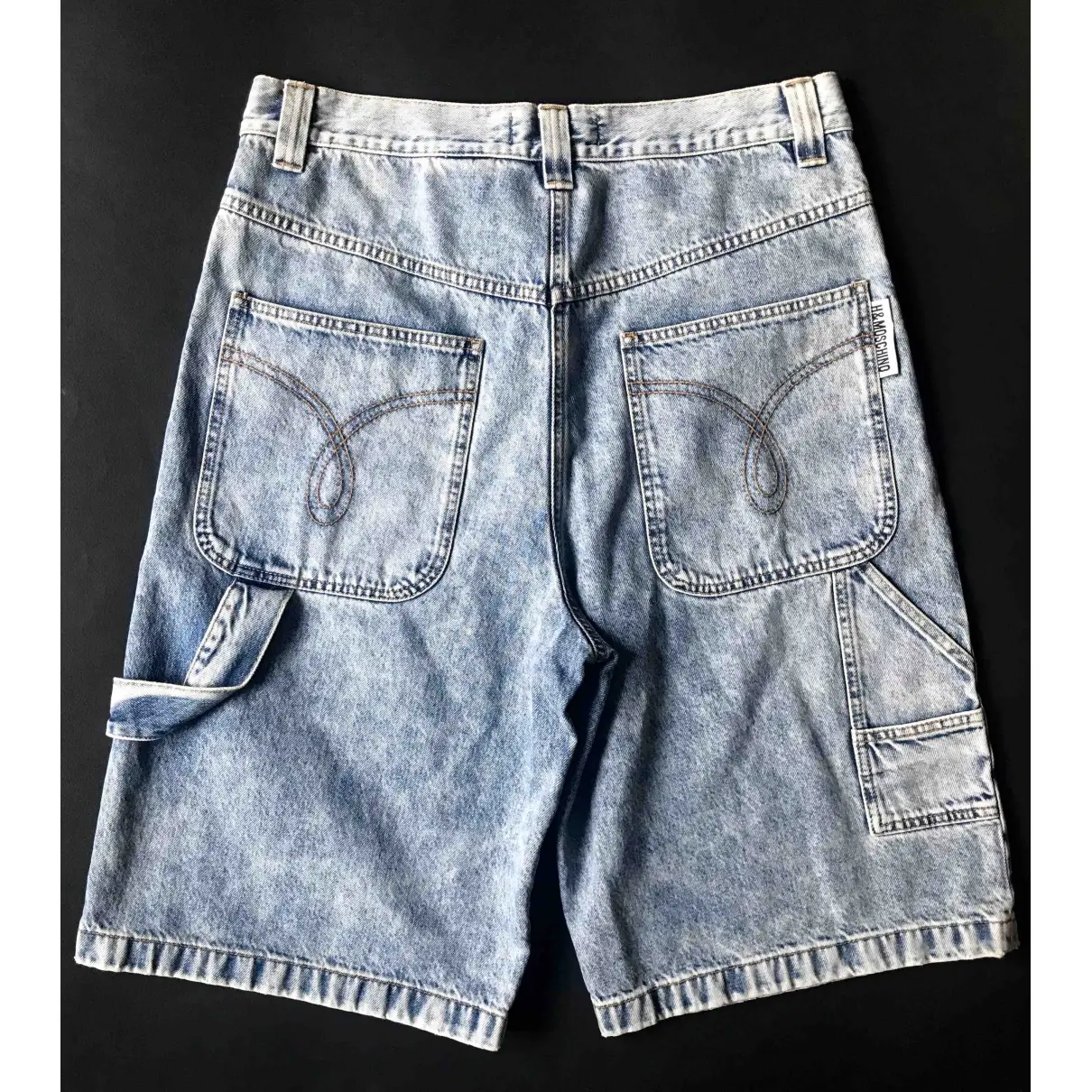 Buy Moschino for H&M Blue Denim - Jeans Shorts online