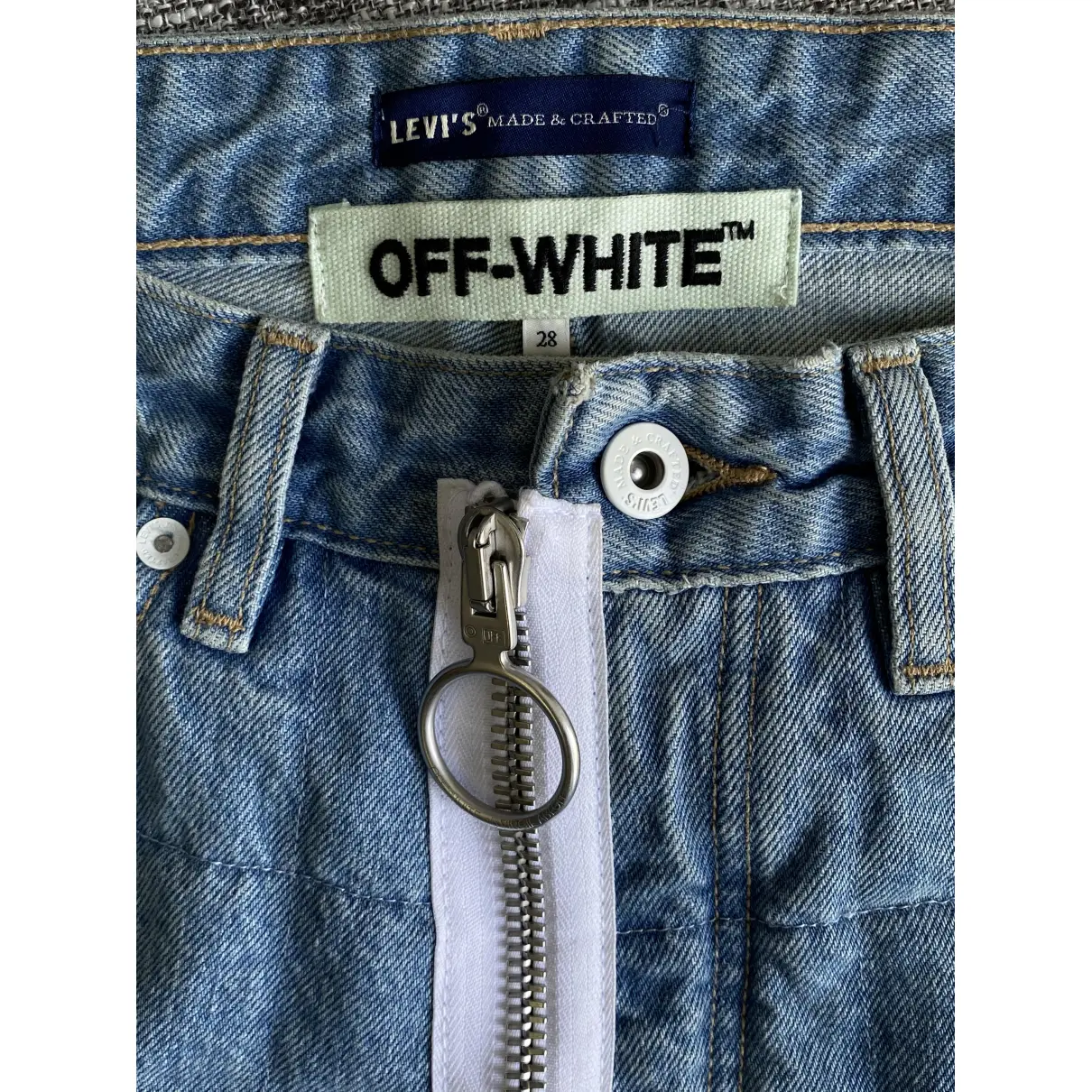 Blue Denim - Jeans Jeans Off-White