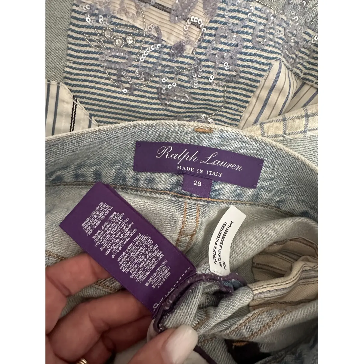 Jeans Ralph Lauren Purple Label