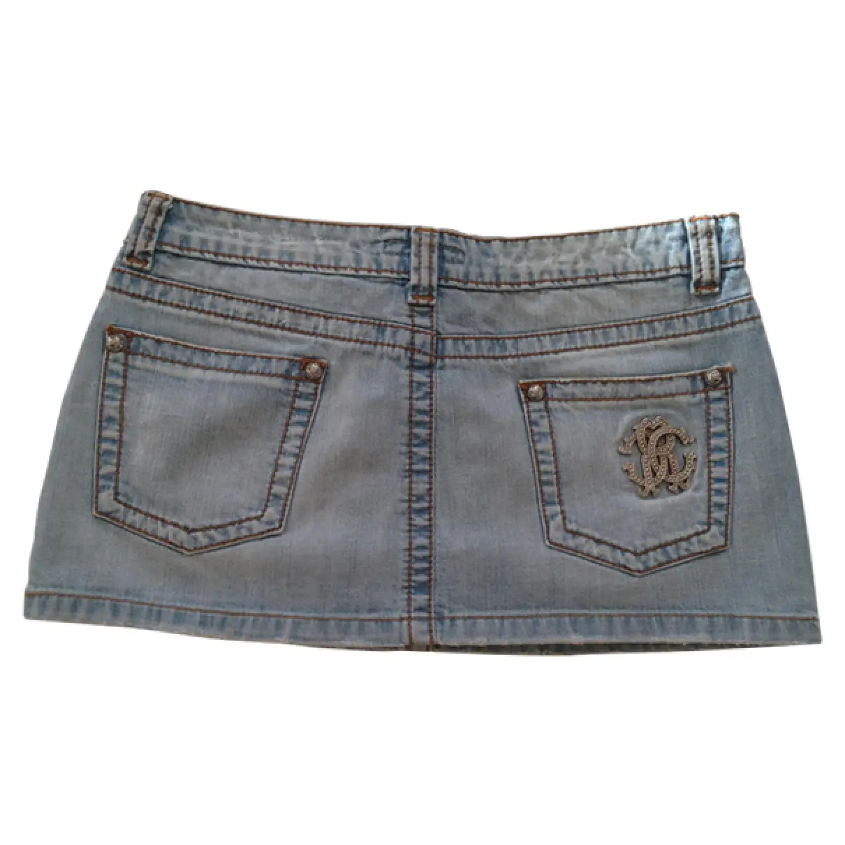 Roberto Cavalli Blue Denim - Jeans Skirt for sale