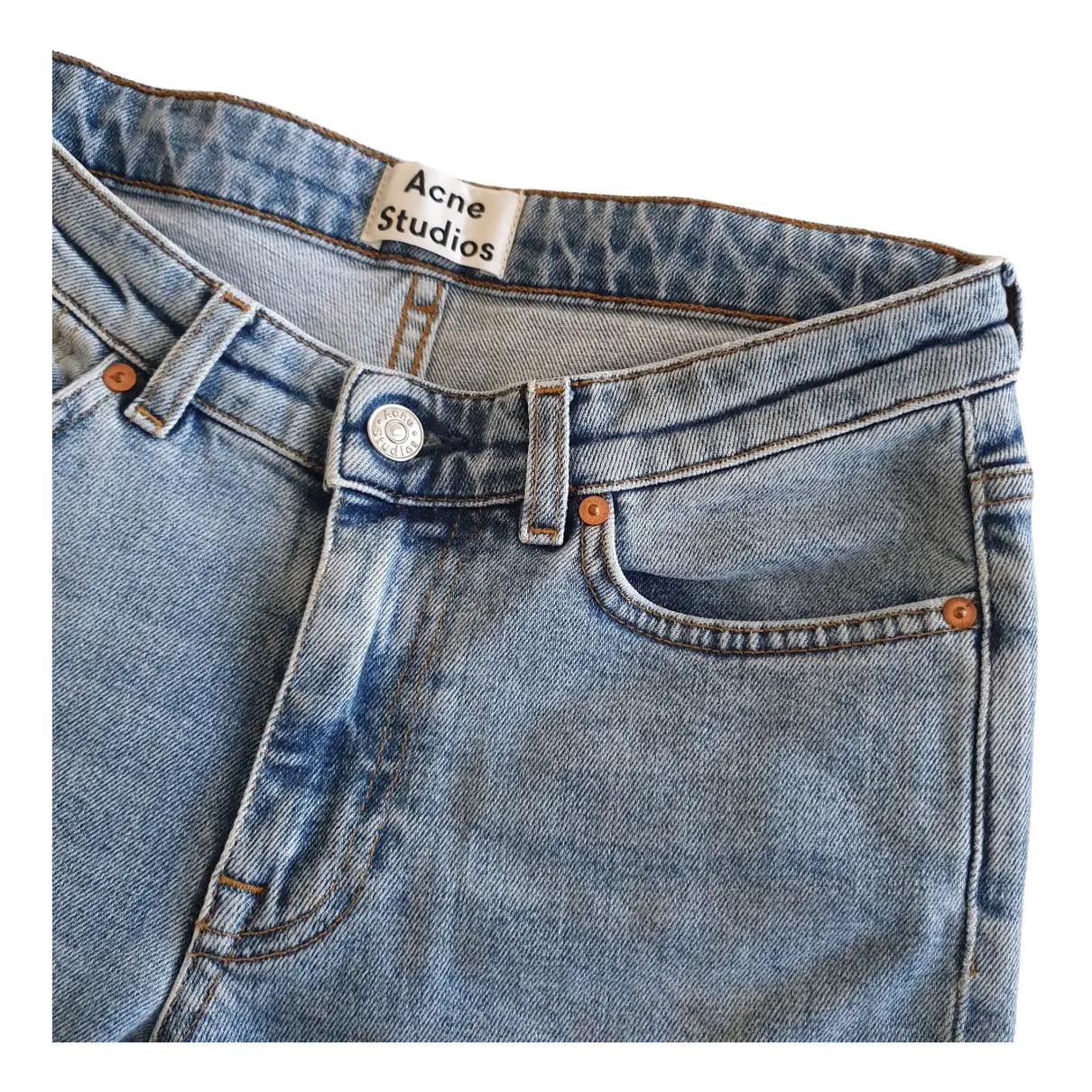 Buy Acne Studios Row straight jeans online