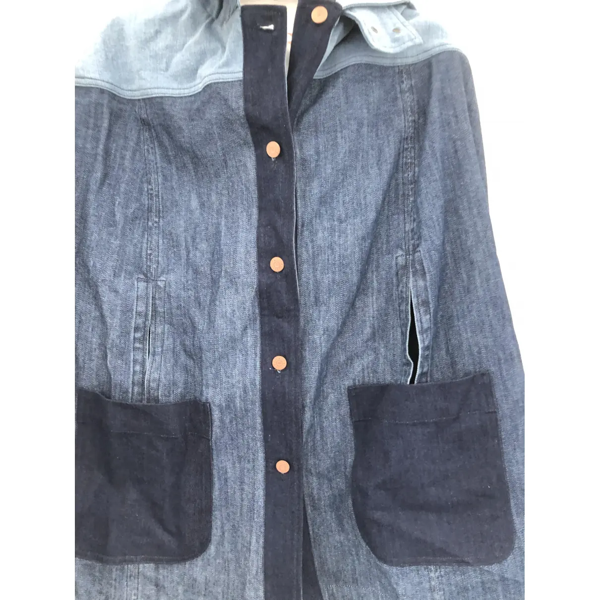 Buy See by Chloé Blue Denim - Jeans Jacket online