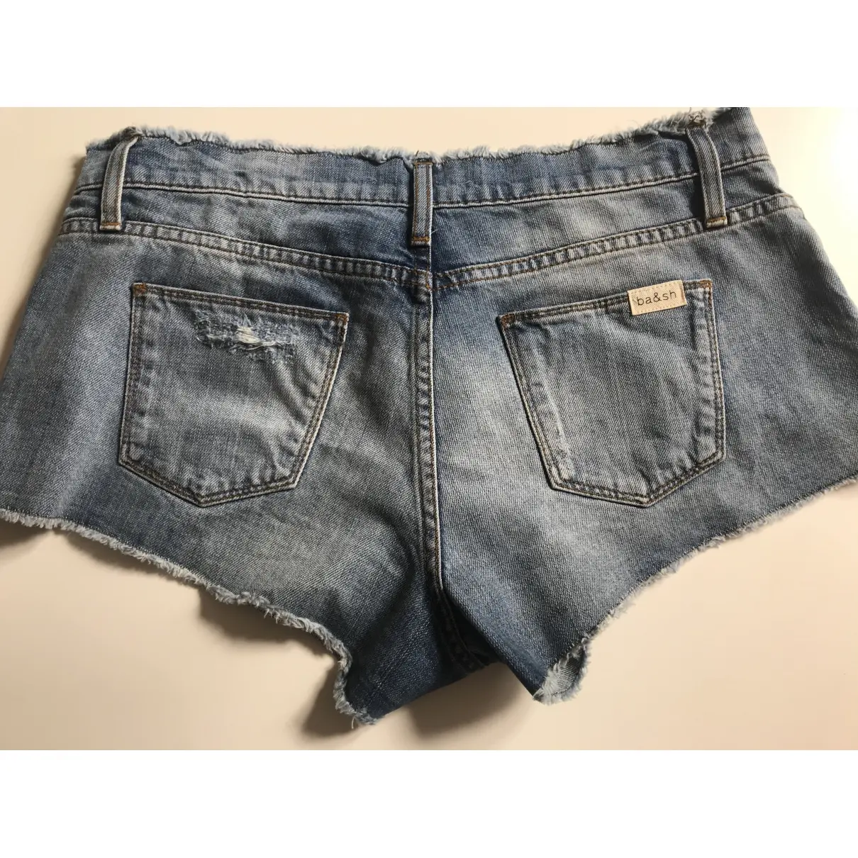 Buy Ba&sh Blue Denim - Jeans Shorts Spring Summer 2019 online