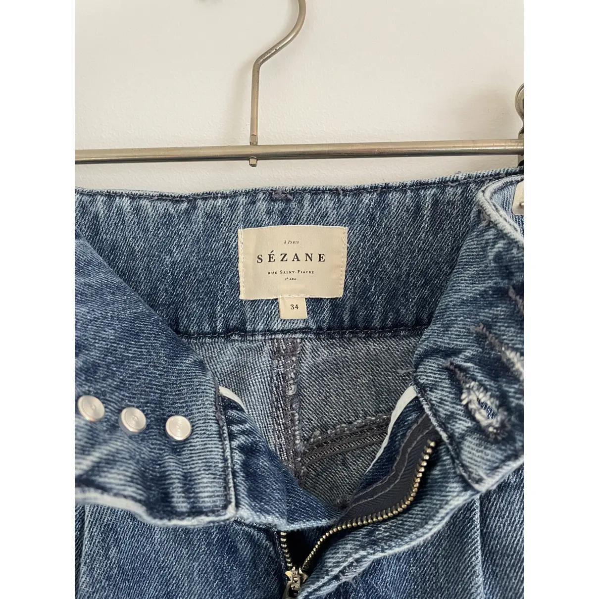 Buy Sézane Spring Summer 2020 slim jeans online
