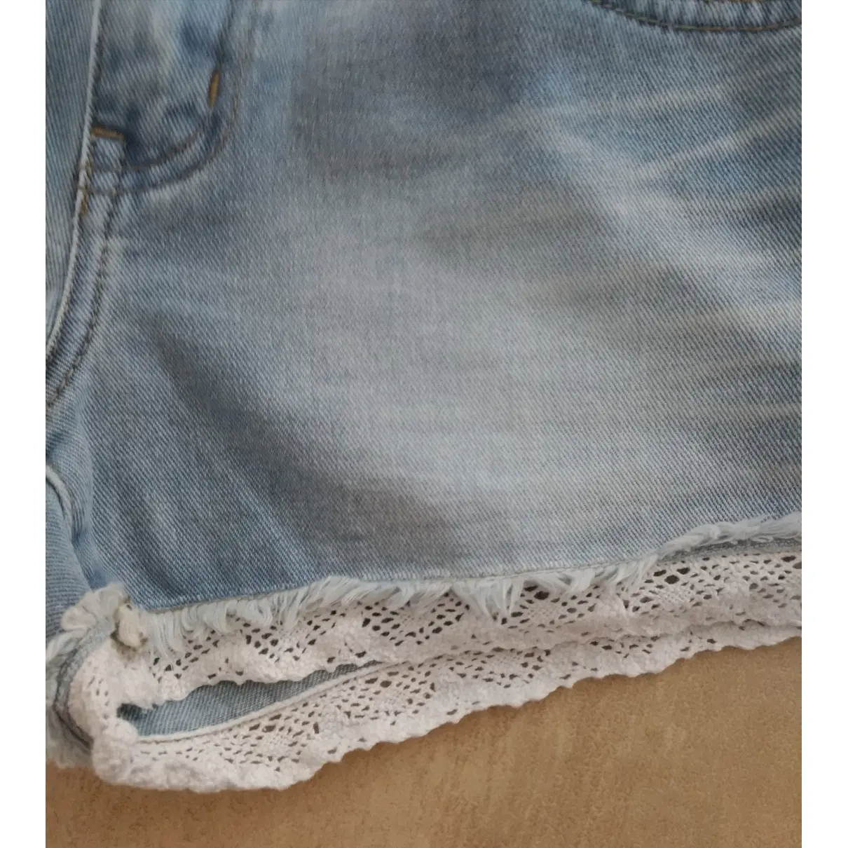 Buy Villa Gaia Blue Denim - Jeans Shorts online
