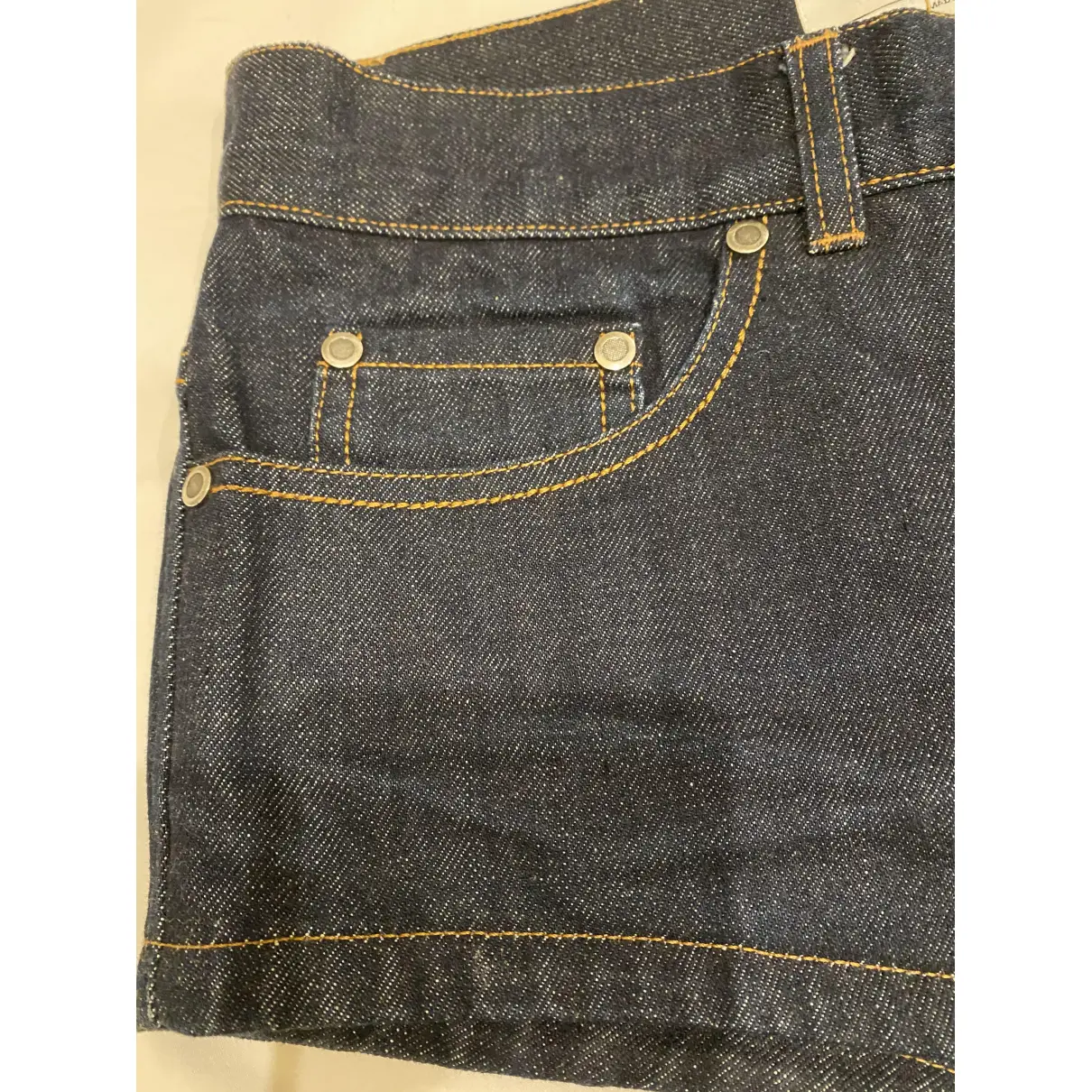 Blue Denim - Jeans Shorts Yves Saint Laurent