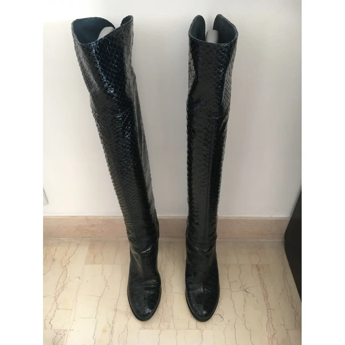 Sergio Rossi Exotic leathers boots for sale
