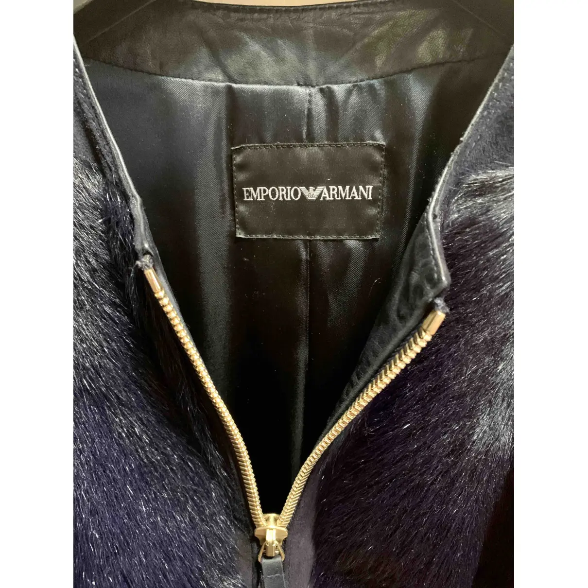 Luxury Emporio Armani Leather jackets Women