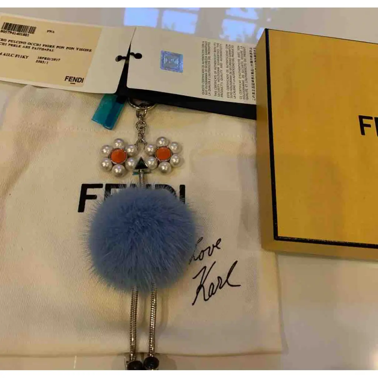 Buy Fendi Pompon bag charm online