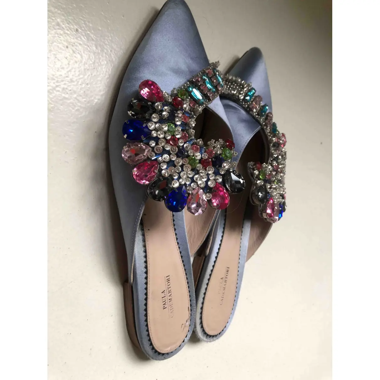 Paula Cademartori Glitter heels for sale