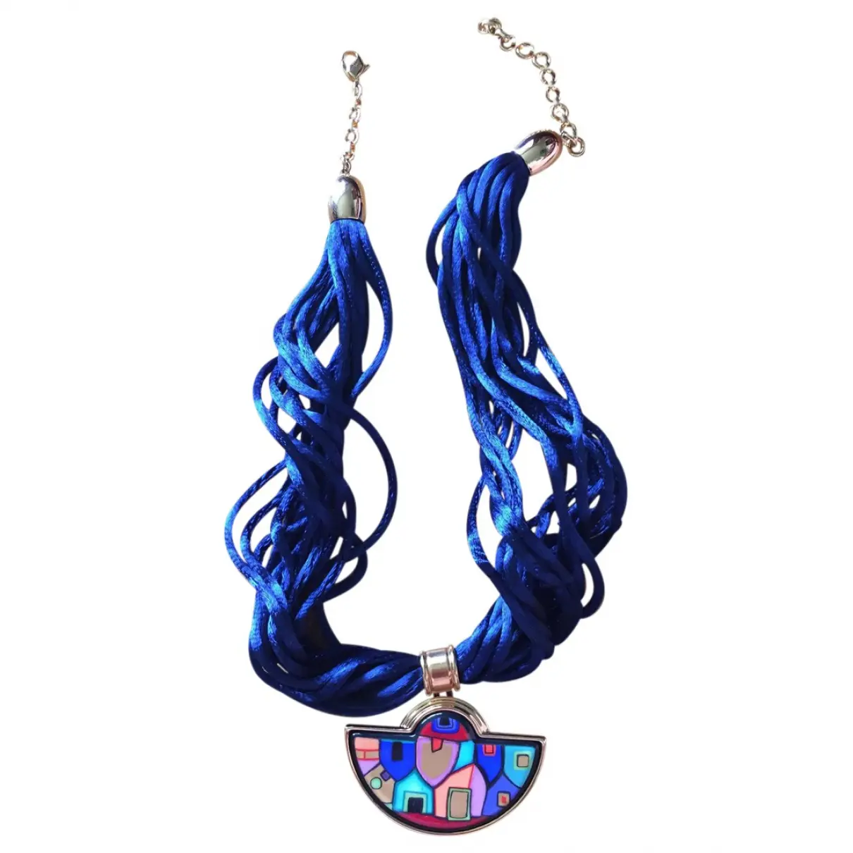 Blue Gold plated Necklace Frey Wille