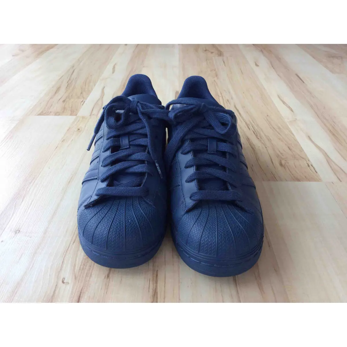 Buy Adidas x Pharrell Williams Leather low trainers online