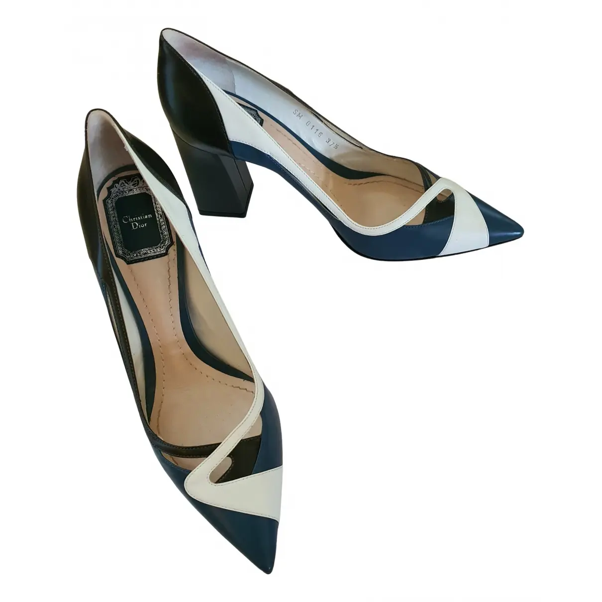 Arabesque leather heels Dior