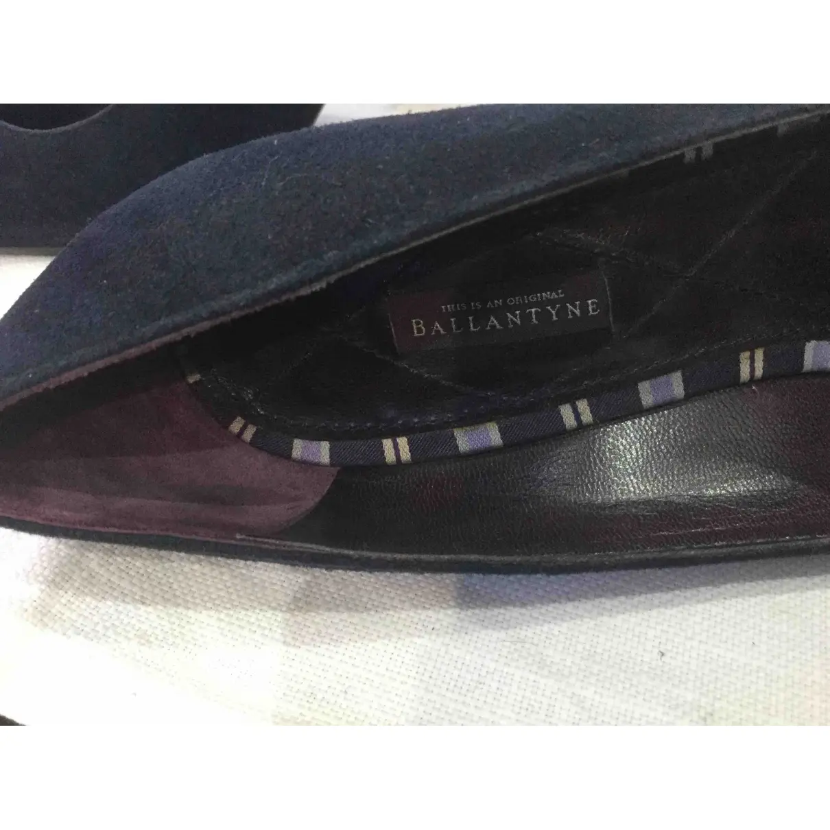 Leather heels Ballantyne
