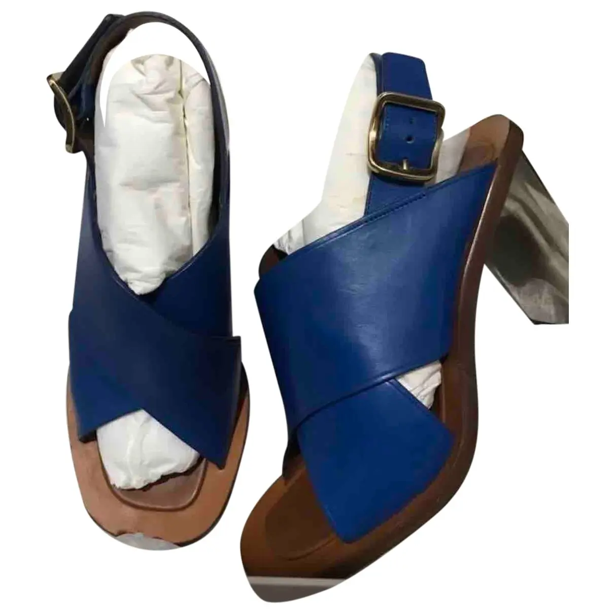Bam leather sandals Celine