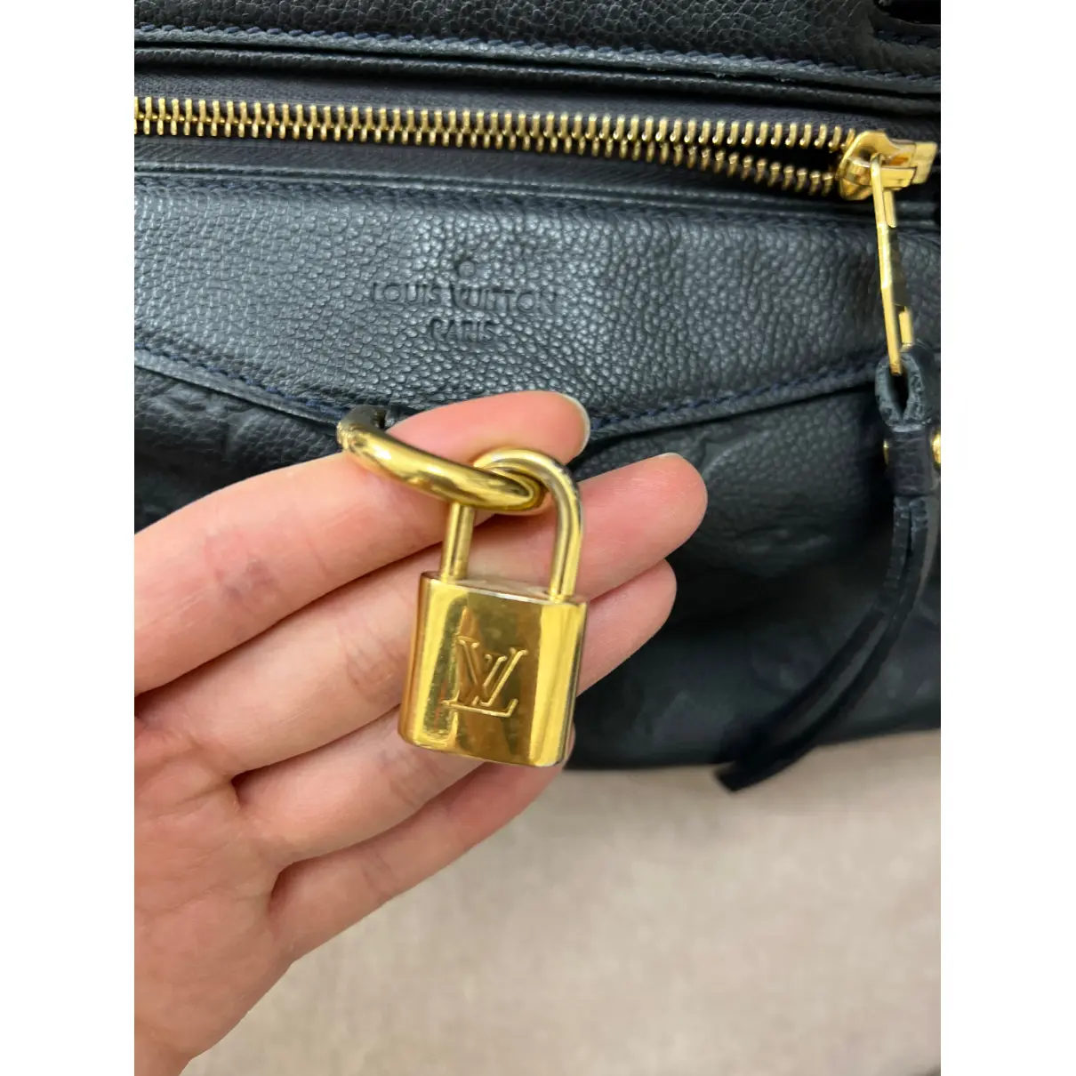 Bastille leather handbag Louis Vuitton